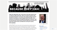 Desktop Screenshot of becausetheycanblog.com